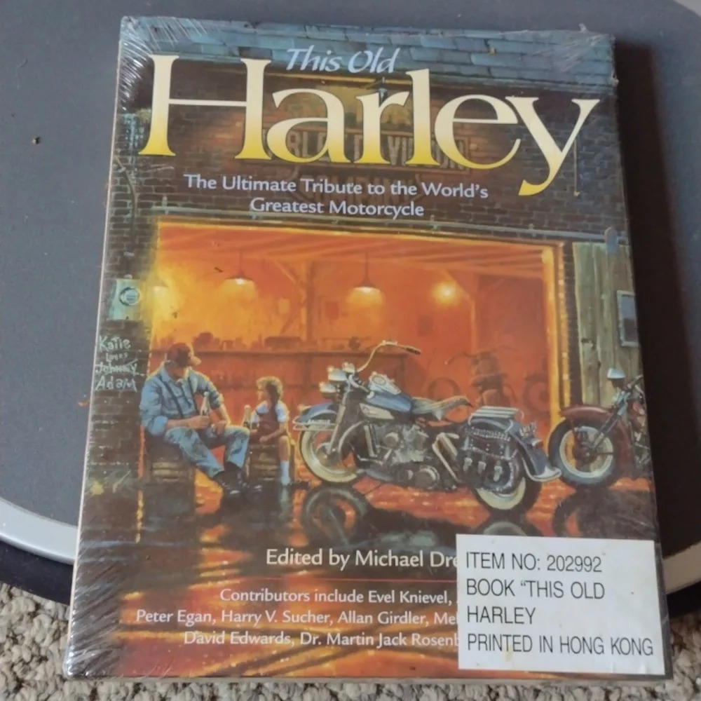 Harley Davidson Hardcover Book